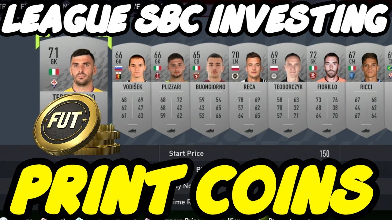 PRINT Coins With These League SBC Investments - FIFA 22 Ultimate Team Trading Tips