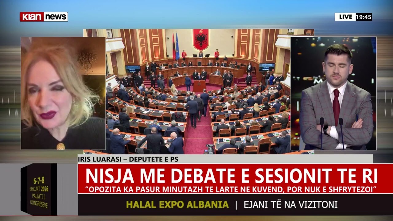 Sa respektohet opozita? Luarasi: Parlamenti nuk mund të jetë peng i 50 deputetëve...