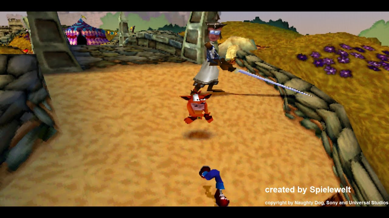 Crash Bandicoot 3: Warped - Medieval Theme Soundtrack OST Music