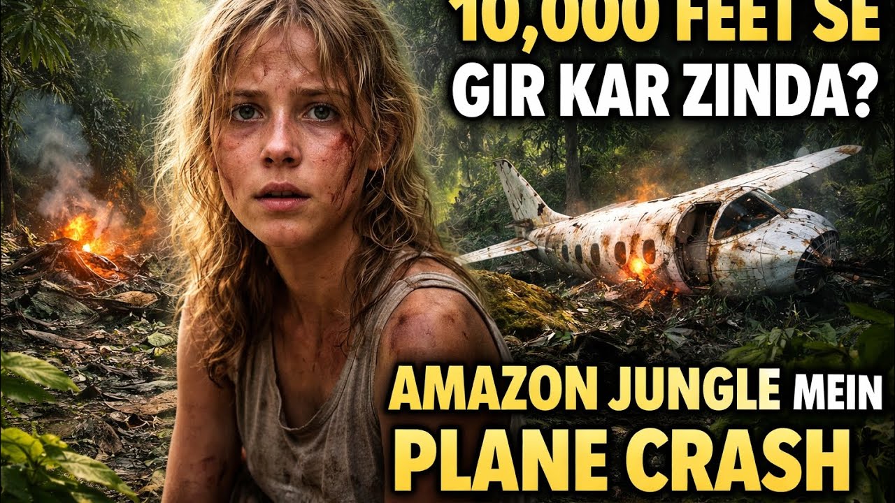 Amazon Jungle में Plane Crash | 17 साल की लड़की की सच्ची Survivor Story