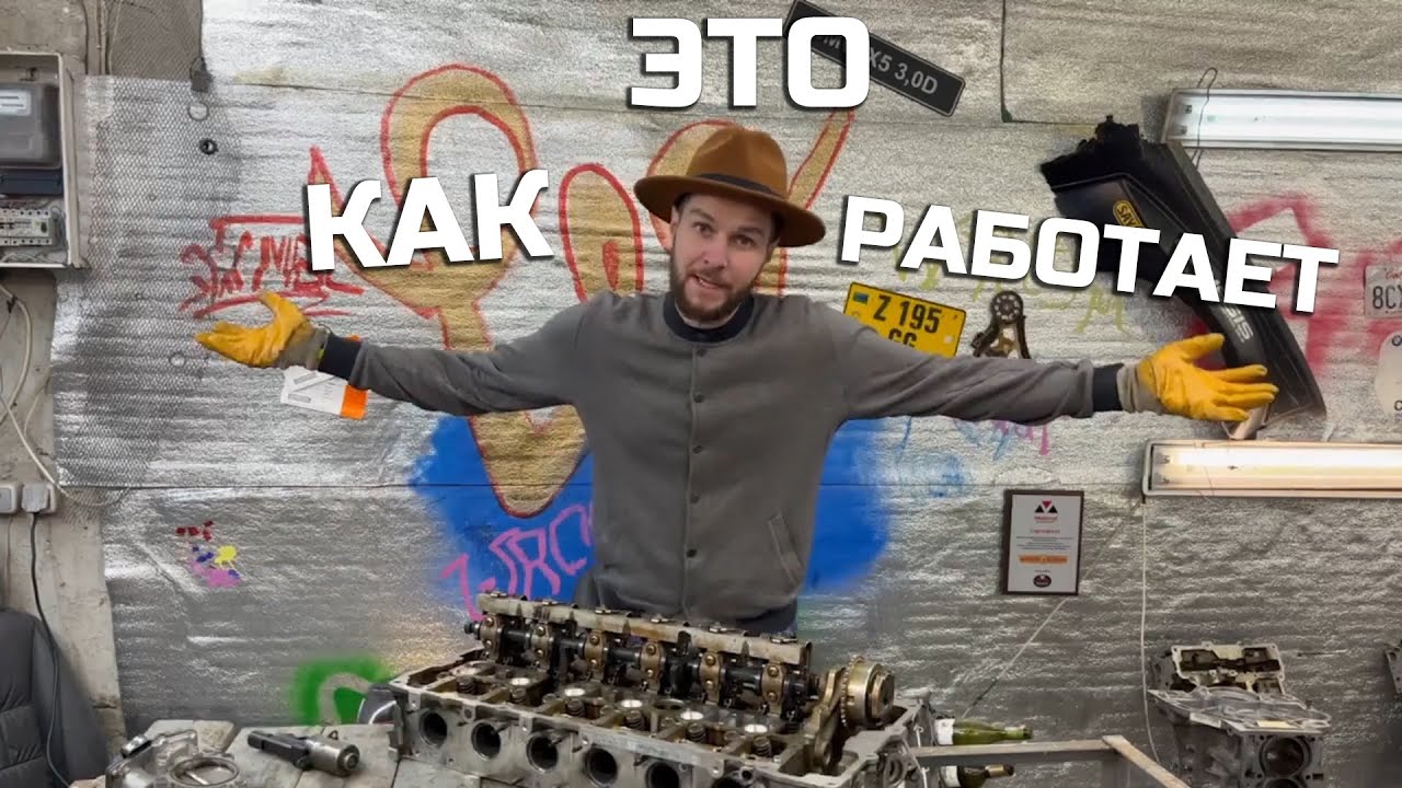 Принцип работы Valvetronic BMW