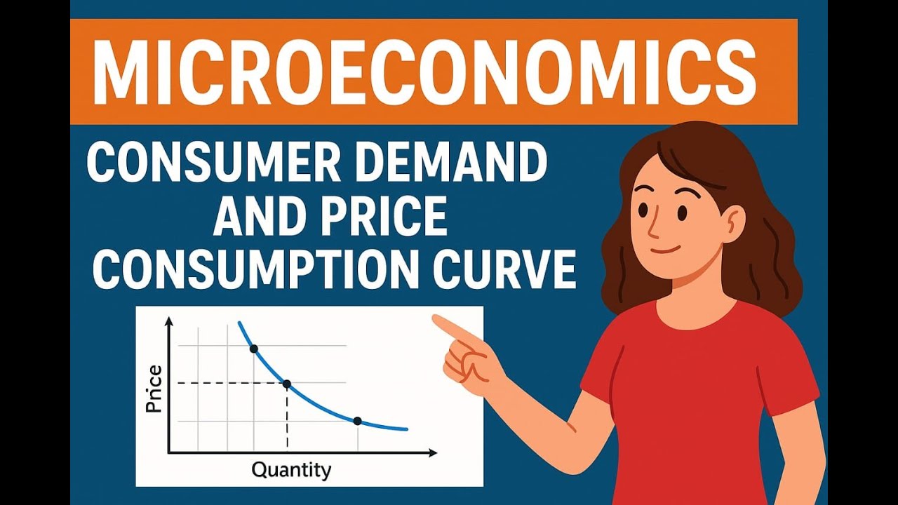 CONSUMER DEMAND AND PRICE CONSUMPTION CURVE!!MICROECONOMICS!!BY NIRMOL!!