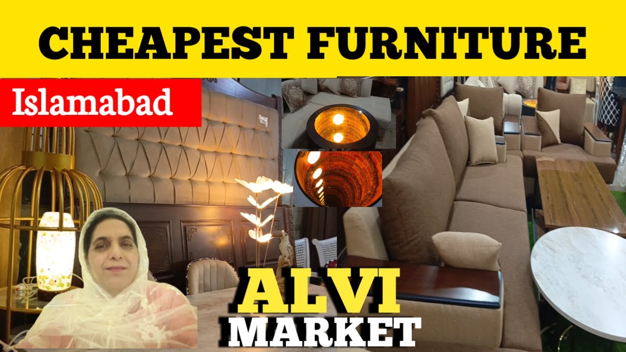 Most Famous Alvi Auction Furniture Market Islamabad | Latest Updates 2025 | RS Vlogs