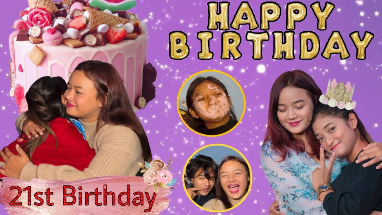 Happy Birthday Beta ❤️ @ItsmeMuskan  21 Birthday Blast 💥