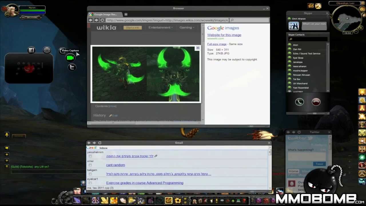 MMOBomb Client: Play, Capture, Share, Socialize and more!