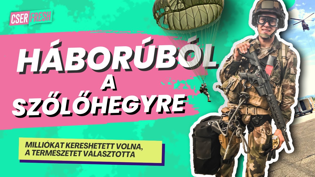 FELMONDANÁL? ÉS KIKÖLTÖZNÉL A TERMÉSZETBE? - EZ AZ EX KATONA MEGTETTE! | CSERFRESH