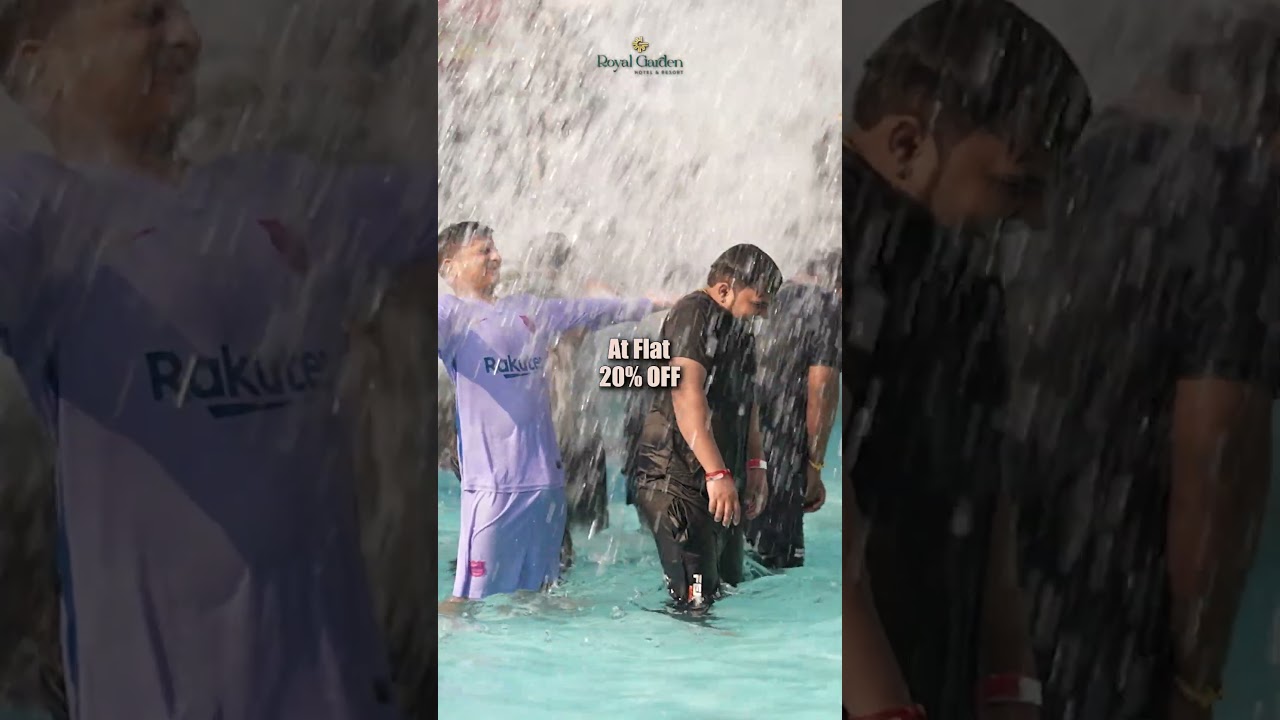 Best Deal on Water Park Tickets | 20+ Water Rides, Wave Pool & Buffet | Royal Garden Resort
