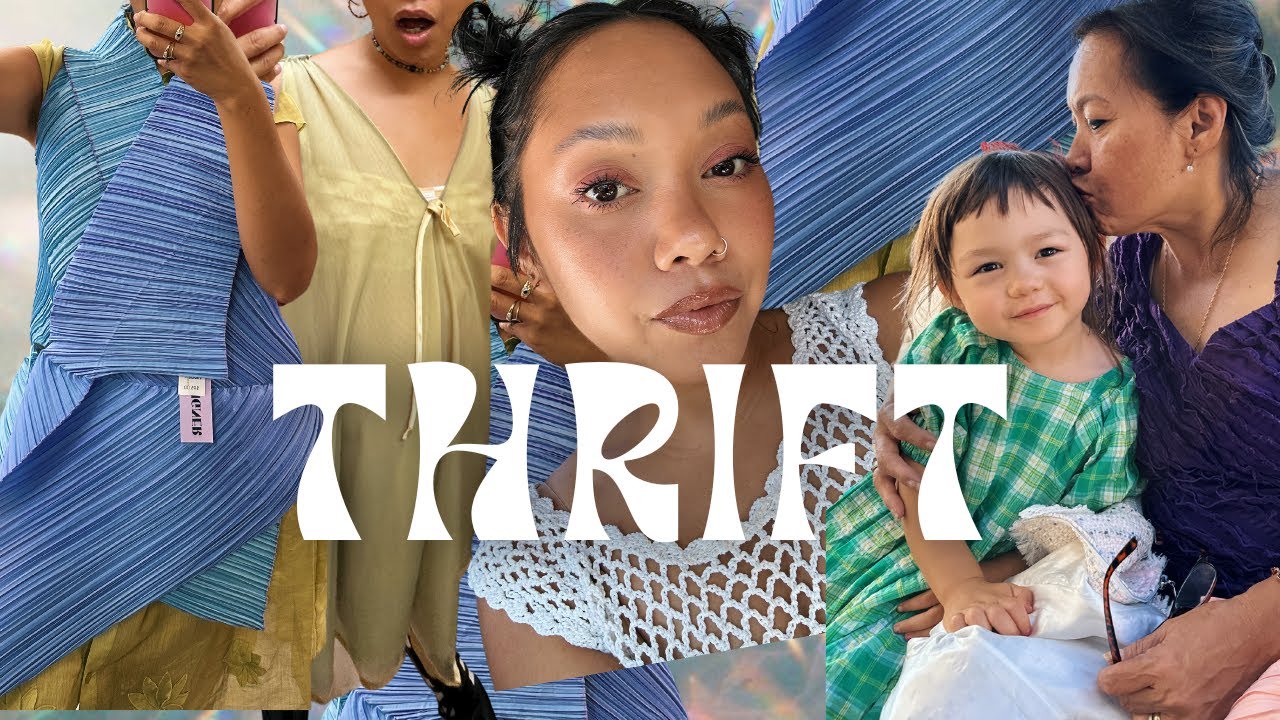 Thrift w. Me + my Mom - ISSEY MIYAKE?! OMG
