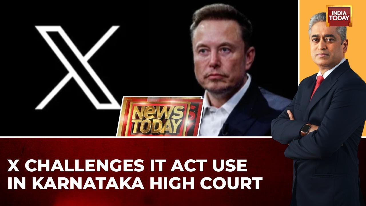 X Files Lawsuit Against Indian Government Over Content Blocking | News Today | Rajdeep Sardesai