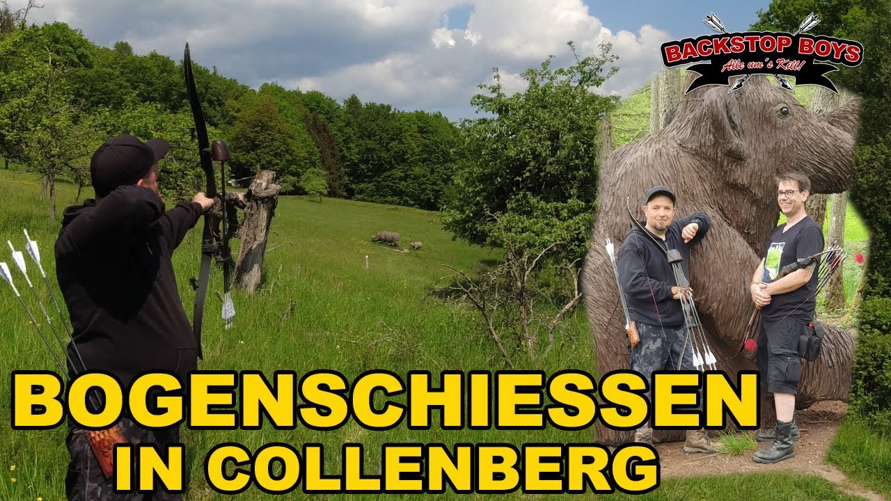 3D Bogenregion - Bogenschießen auf dem Parcours in Collenberg - Black Wolf und Kiowa in Action!