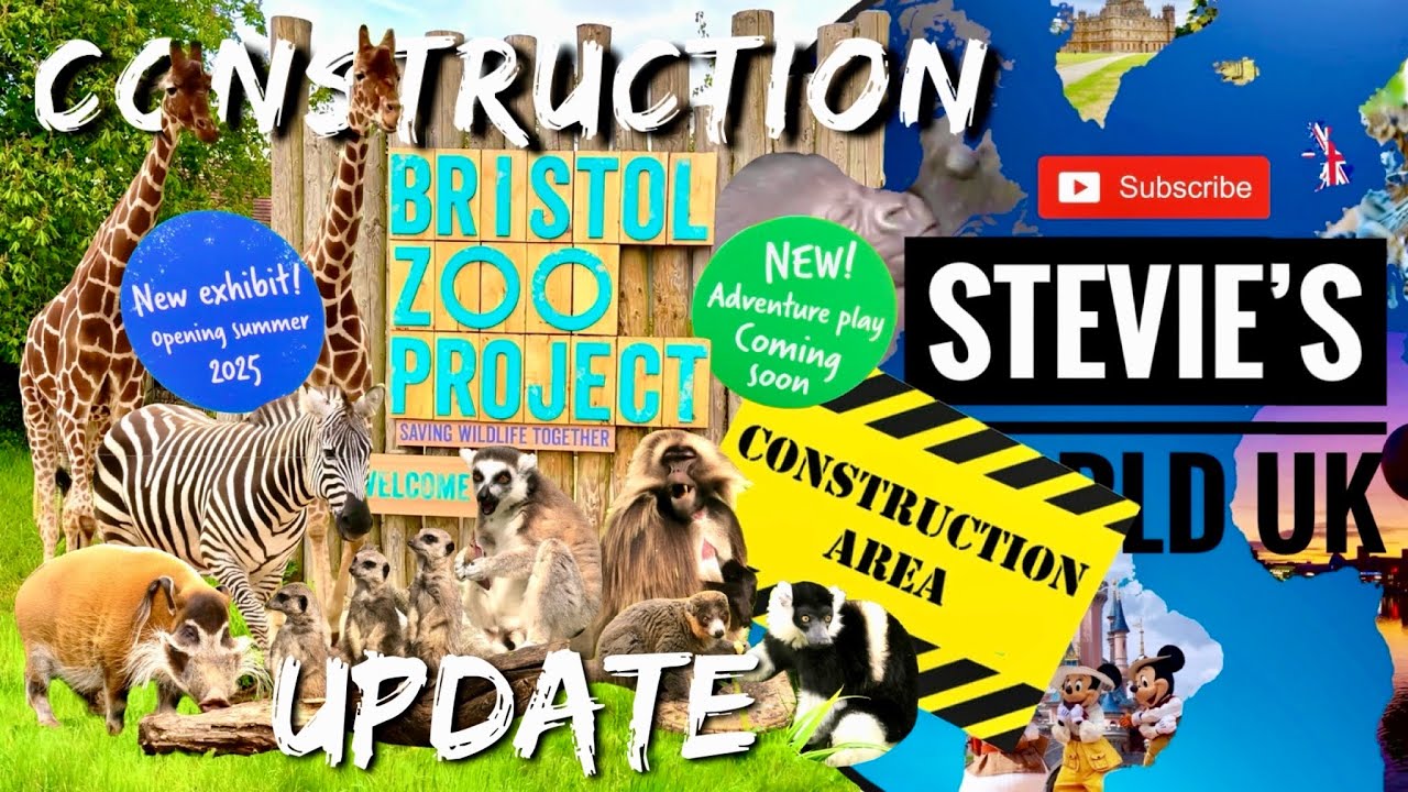 BRISTOL ZOO PROJECT CONSTRUCTION UPDATE AND ANIMAL TOUR