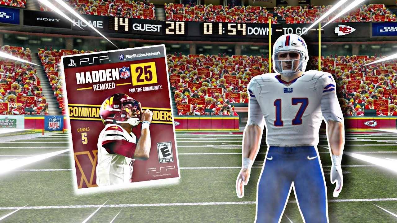 THIS MOD IS INSANE!!! Madden 25 Remixed (PPSSPP Emulator) on Xbox Series X