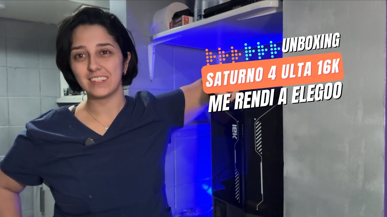 Elegoo Saturn 4 Ultra 16K: Primeiras Impressões e Review Completo!