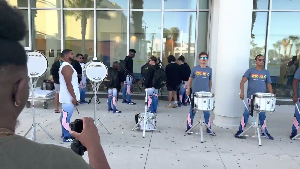 Stryke Percussion 2022 - Full Battery In the Lot - FFCC Championships