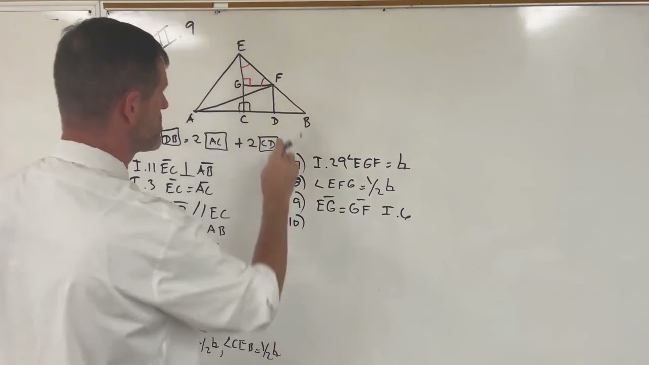 Euclid's Elements: Book 2, Prop 9
