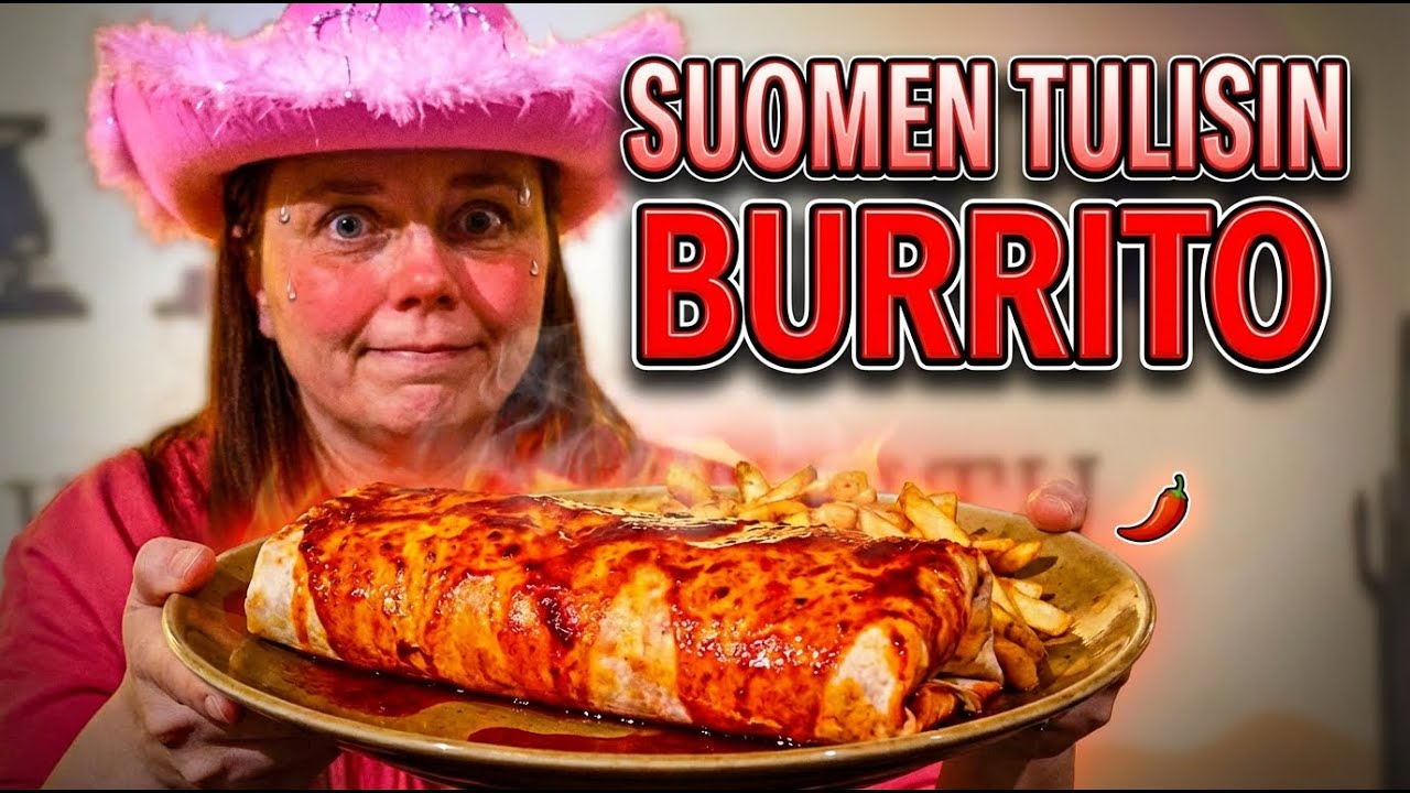 Testaan Sy&ouml;d&auml; Suomen Tulisin Burrito! 🌶️