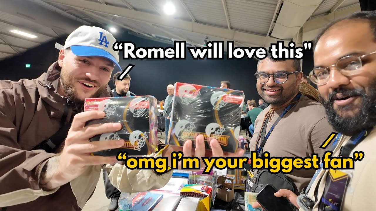 Jay Swingler Came to our Table! | Vendor POV