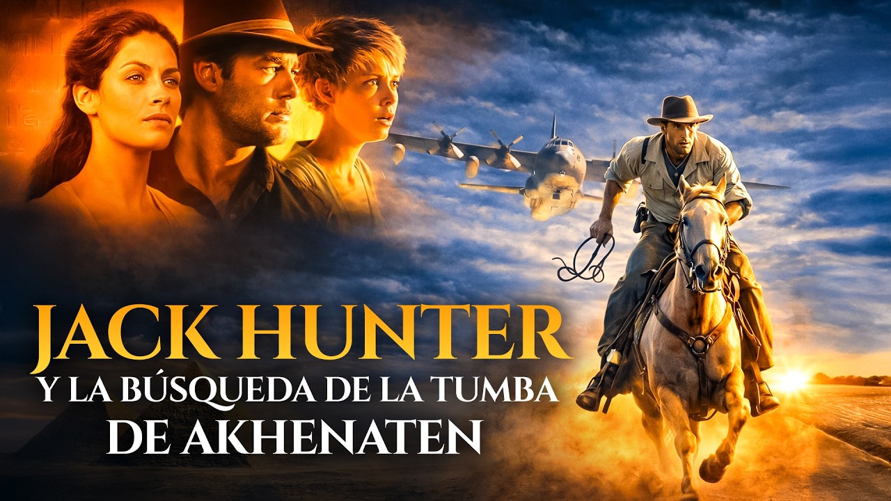 Jack Hunter y la b&uacute;squeda de la tumba de Akhenaten | 4K | Pel&iacute;cula de aventuras en espa&ntilde;ol