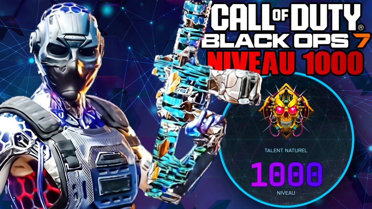 J'AI ATTEINT le NIVEAU 1000 sur BLACK OPS 7🔥(STATS & RÉCOMPENSES BO7/WZ)