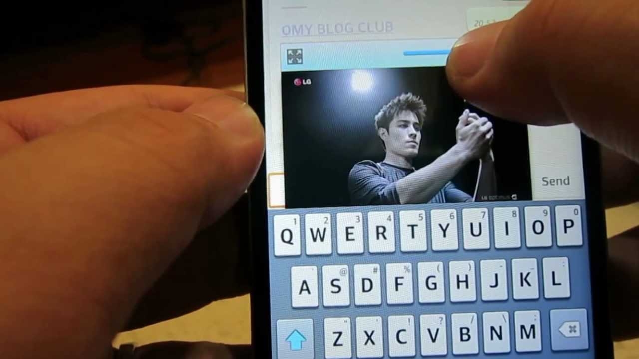 LG Optimus G QSlide Function Demonstration