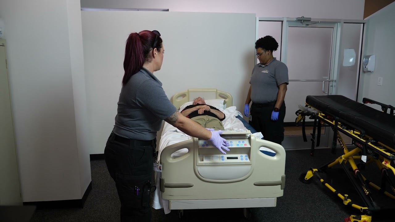 Stretcher To Hospital Bed