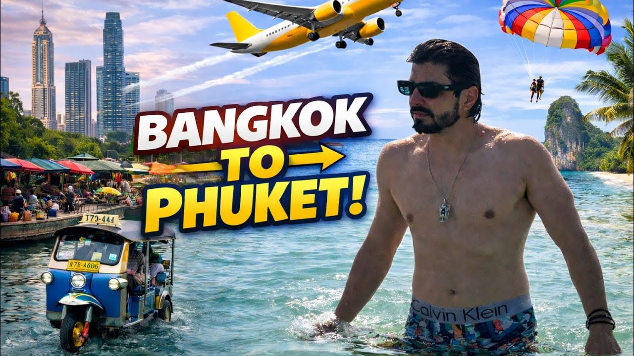 BANGKOK TO PHUKET..✈️