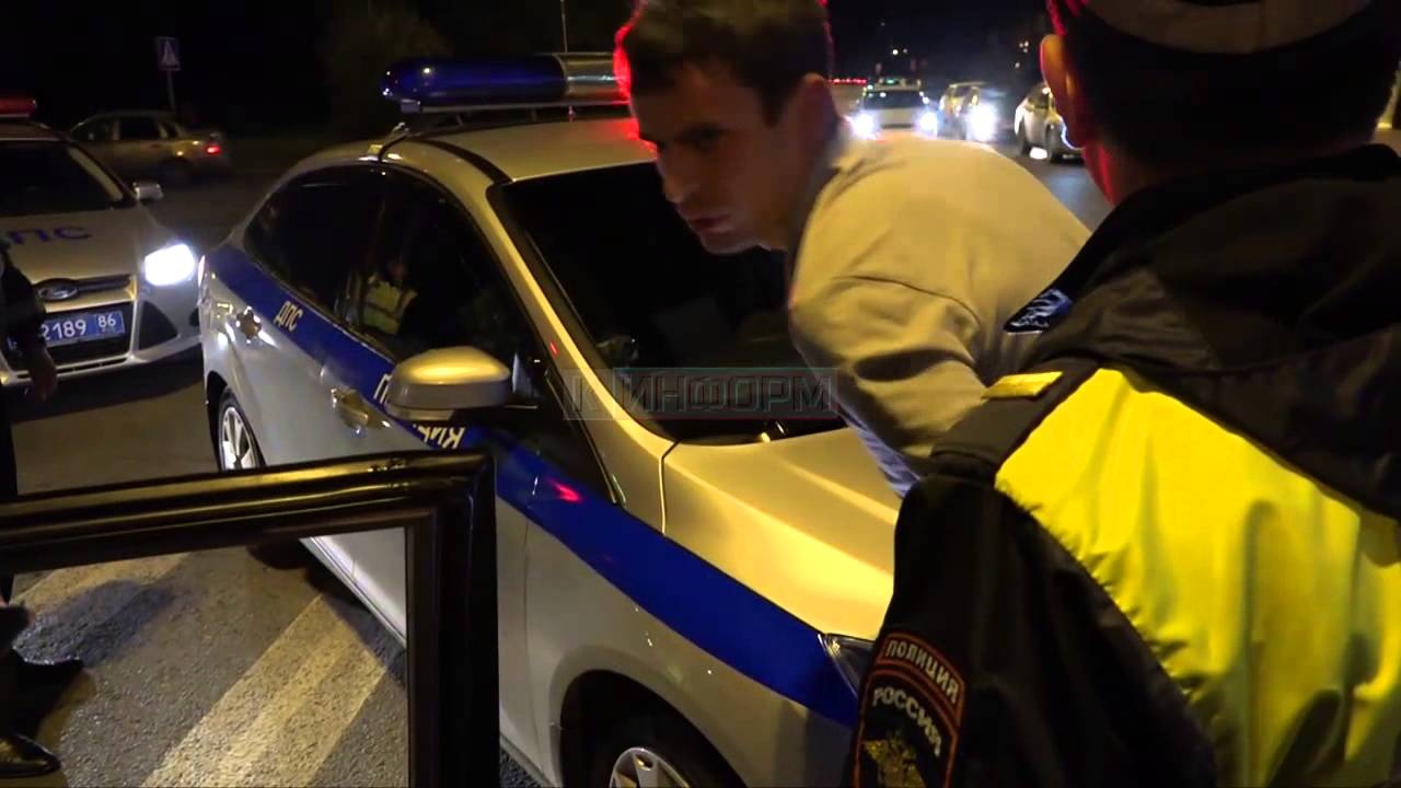 погоня с полицией в Сургуте. полная версия