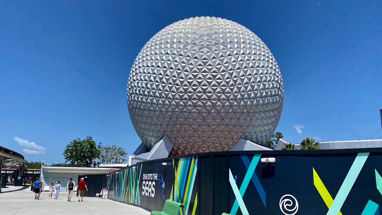 EPCOT Full Tour in 5K - AMAZING QUALITY! Walt Disney World Orlando Florida July 2020