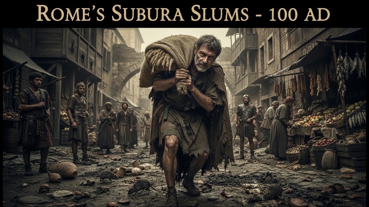 The Subura: Rome's Most Dangerous Neighborhood — Slums That Powered an Empire | AI Reconstruction 4K
