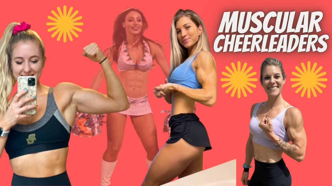MUSCULAR CHEERLEADERS 😲 😇