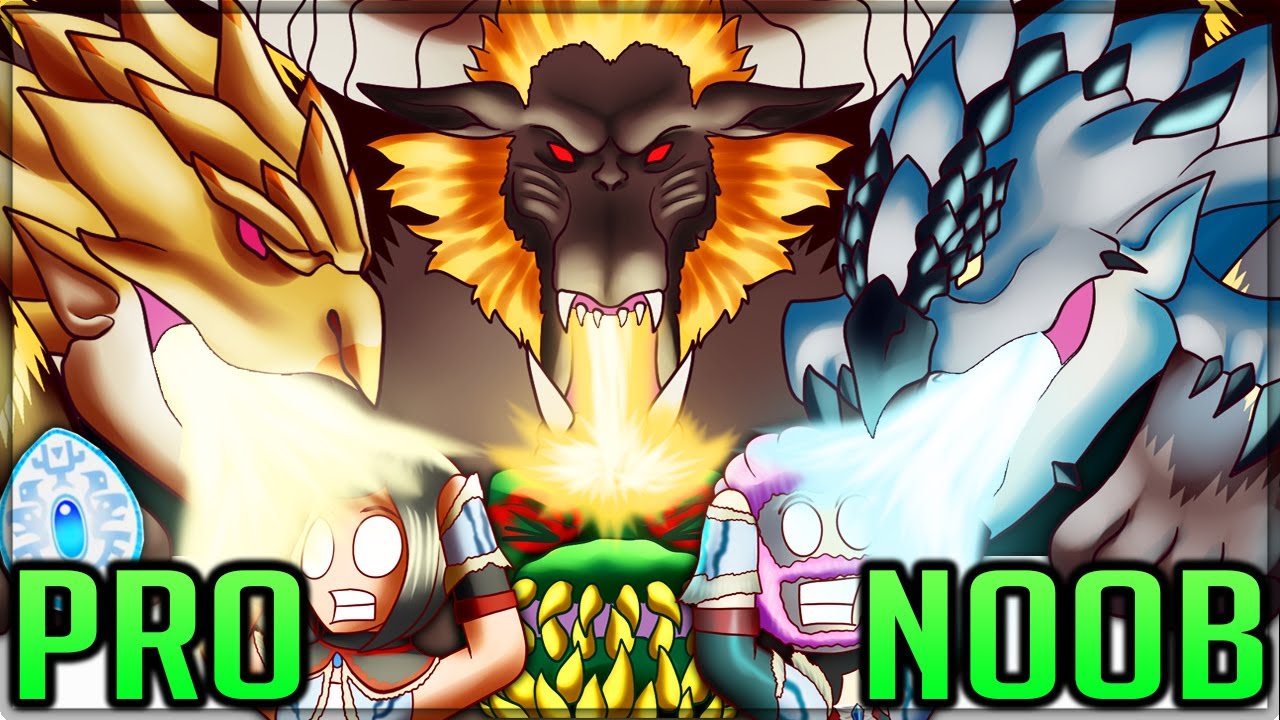 FINAL FLOOR 50 IS MONSTER HELL - Pro and Noob VS Monster Hunter Stories! #monsterhunterstories