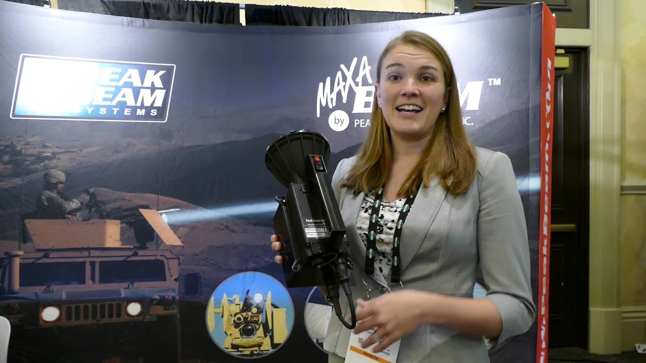 2016 SHOT Show - Peak Beam Systems Maxa Beam Searchlight