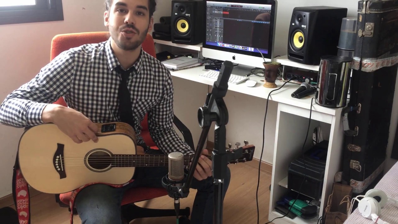 Como Gravar Viol&atilde;o em Casa [Microfone Condensador]