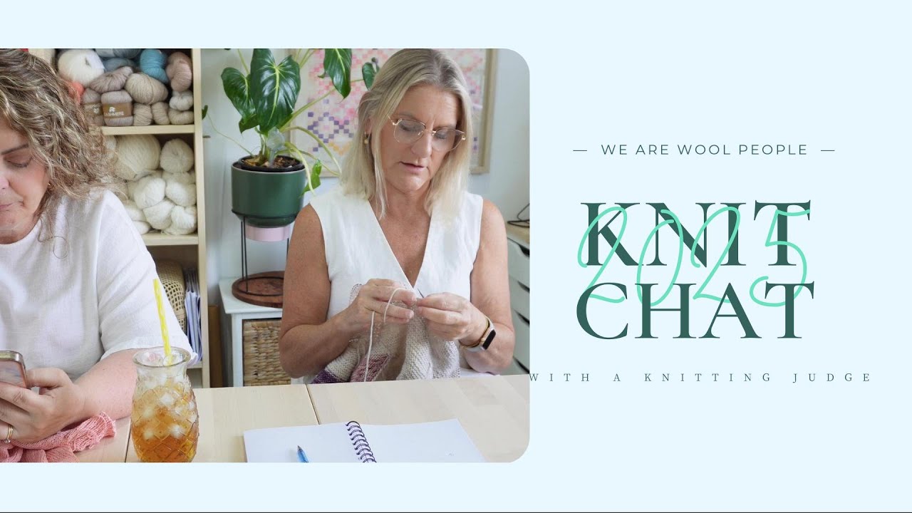 The knitting police - a loose knit and  chat  with a show knitting judge
