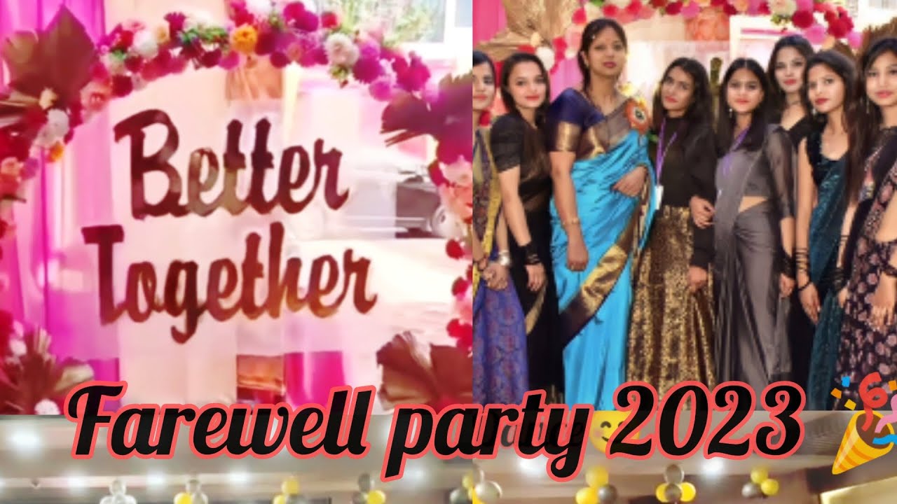 farewell party 2022-2023❤️🎉Akanksha Vidyapeeth Inter College farewell mbd || Shruti kashyap #viral