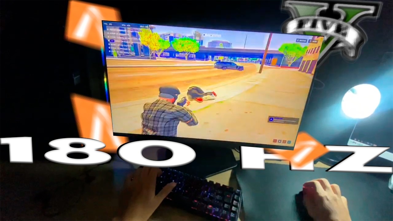 COMO &Eacute; JOGAR EM 180hz NO FIVEM PVP | SEM LAG NENHUM | HANDCAM FIVEM