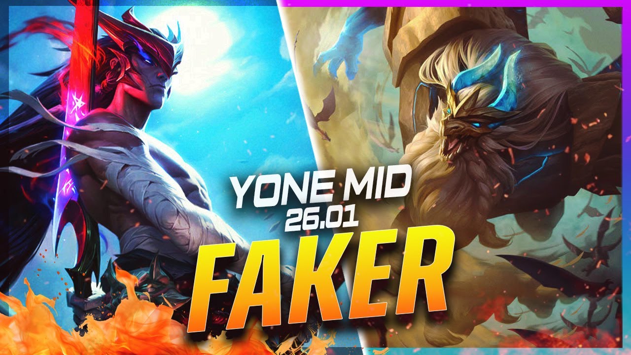 T1 Faker - Yone vs Galio MID Patch 26.1 - Yone Gameplay