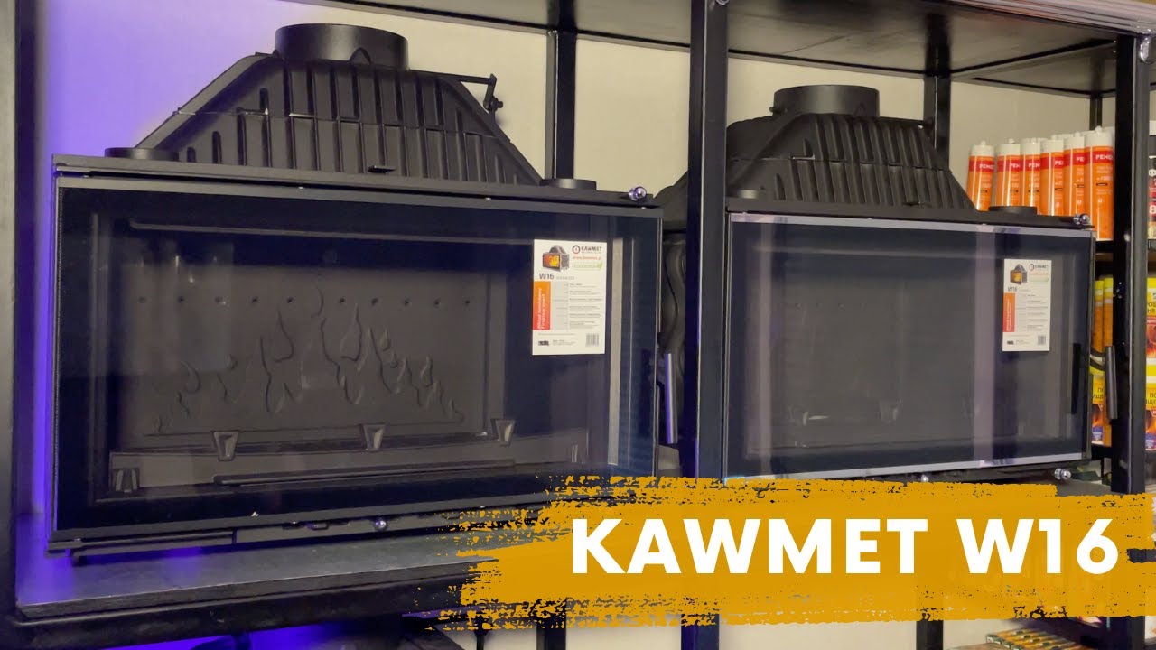 Чавунний камін Kawmet W16 - красивий, надійний та популярний