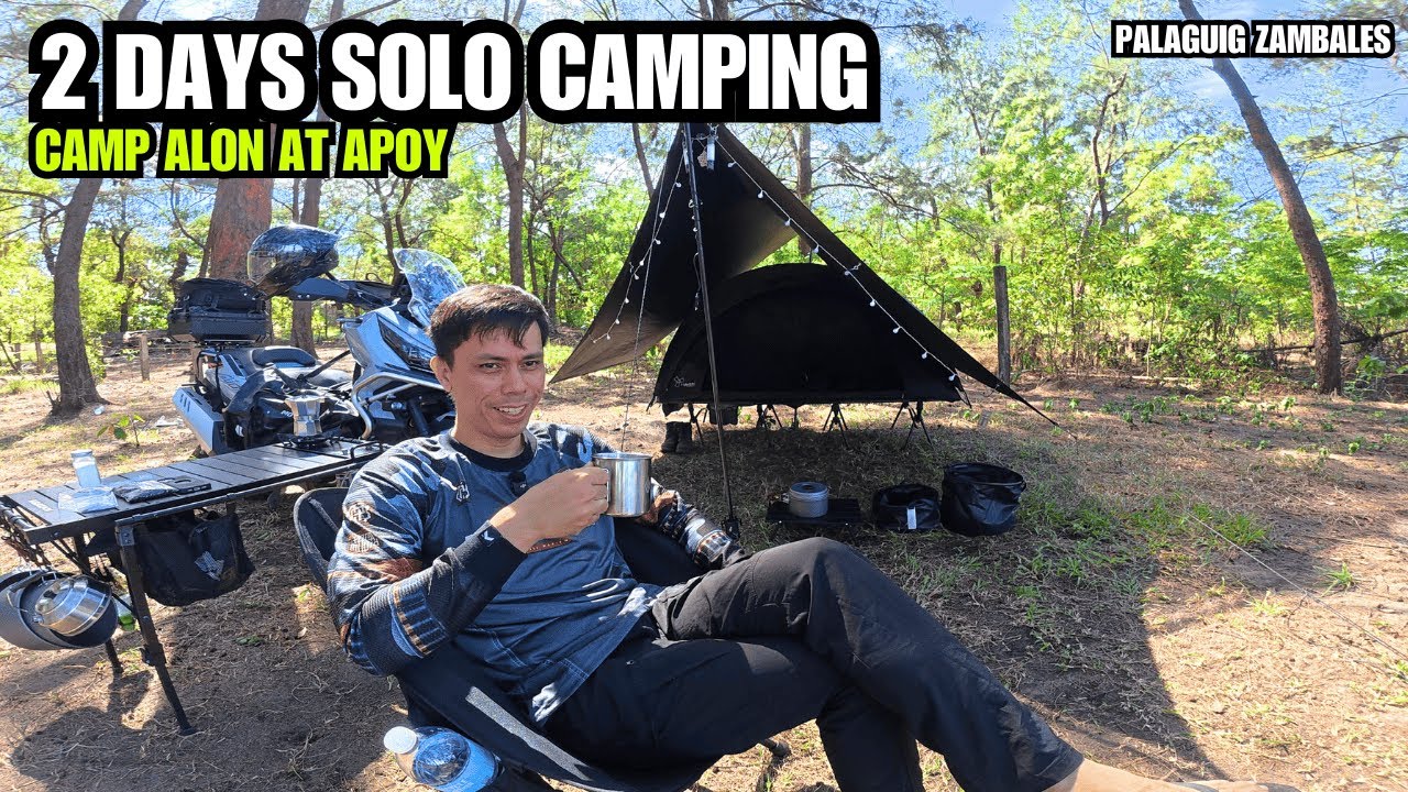 Solo Camping - Camp Alon at Apoy Zambales