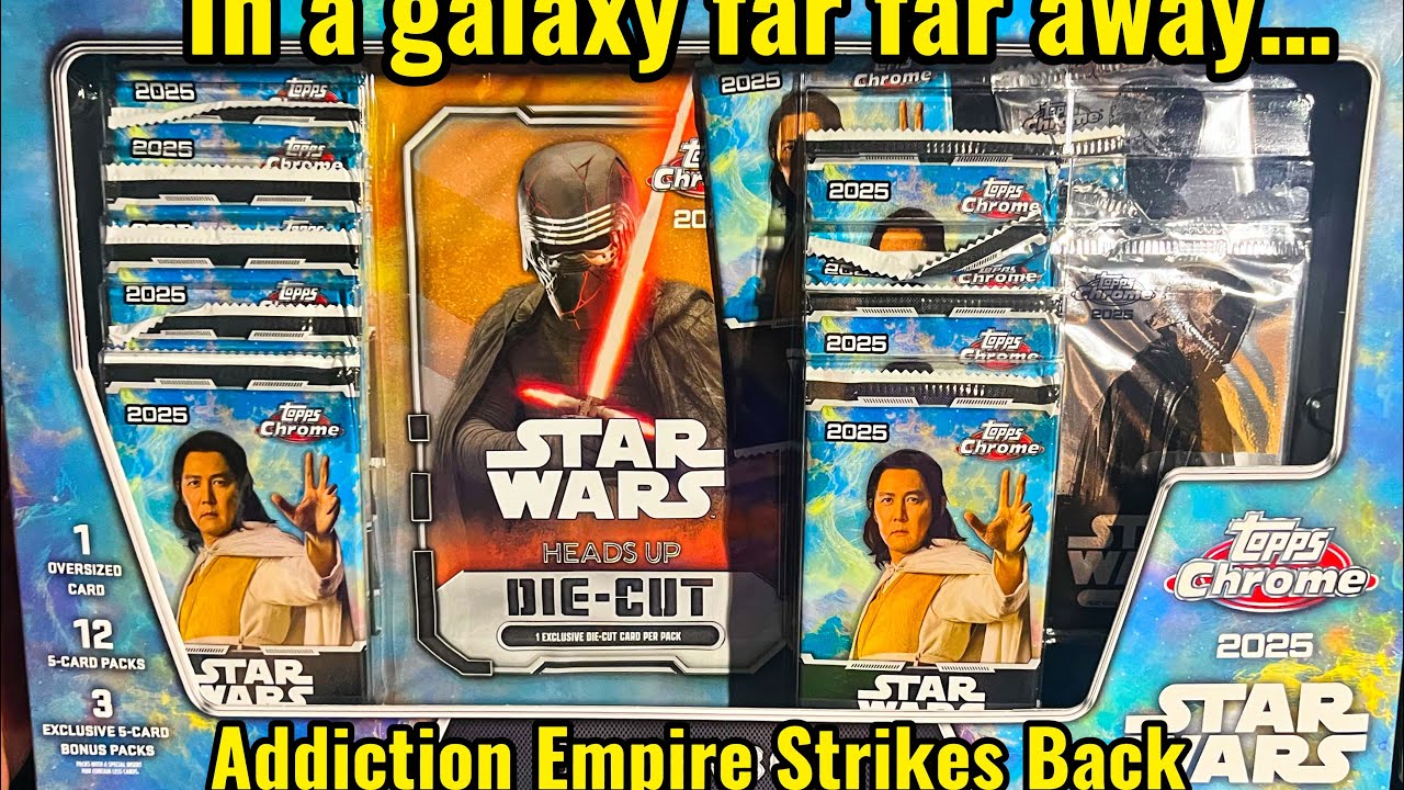 STAR WARS Topps Chrome 2025 Costco Box OPENING