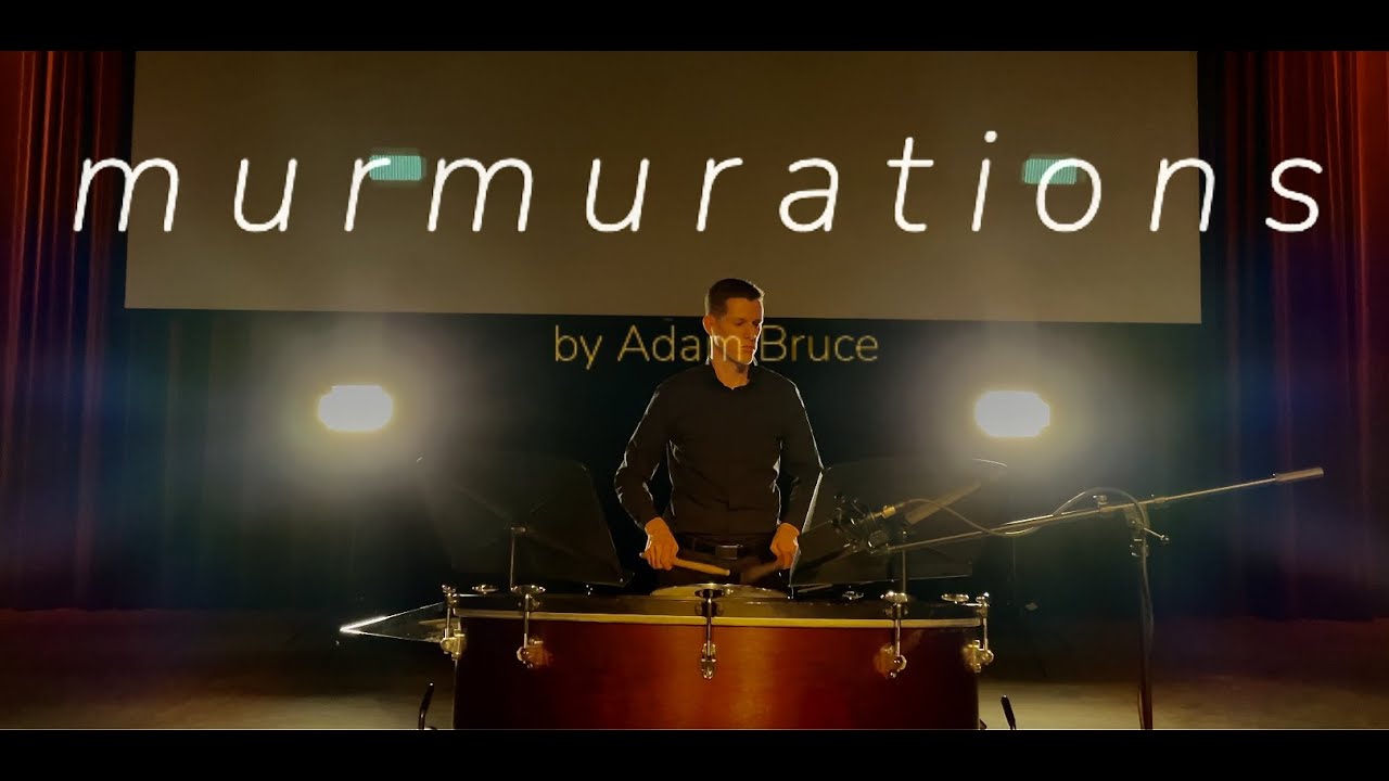 murmurations by Adam Bruce | Percussion Trio