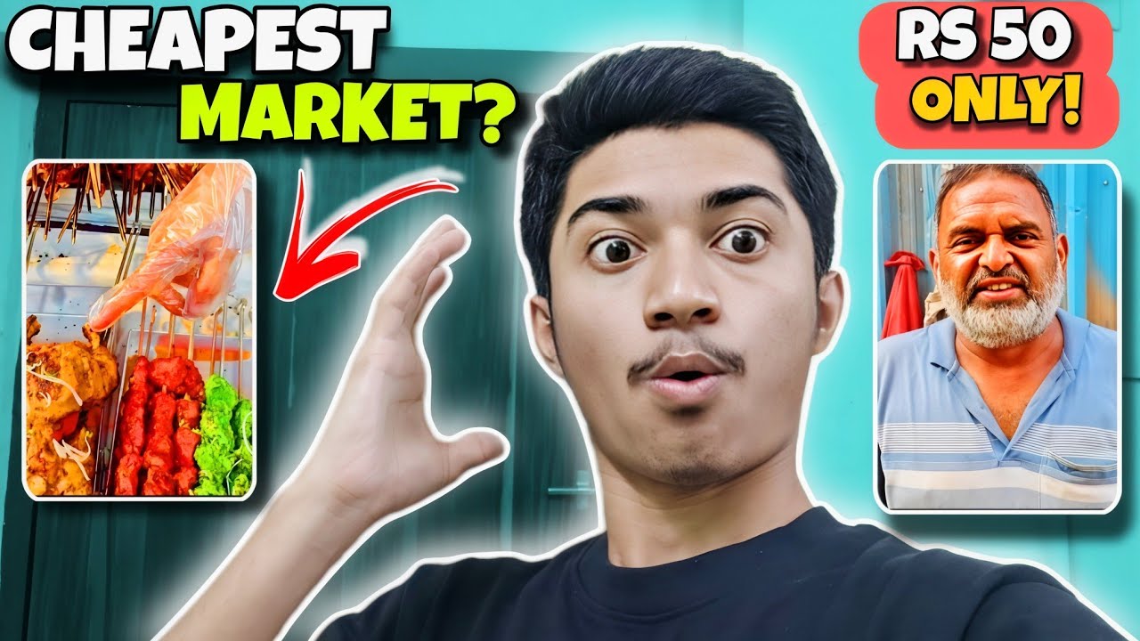 I Found Mumbai’s CHEAPEST Ramadan Market! (Rs 50 ONLY? 😱)