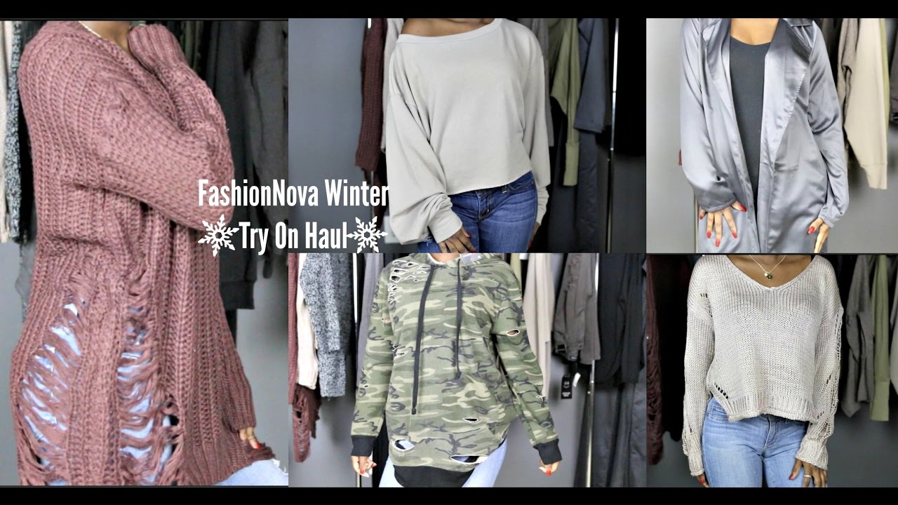 FashionNova Winter Try On Haul