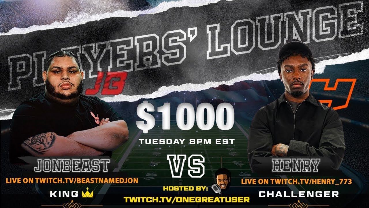 HENRY vs JONBEAST KING OF THE LOUNGE TOURNAMENT!