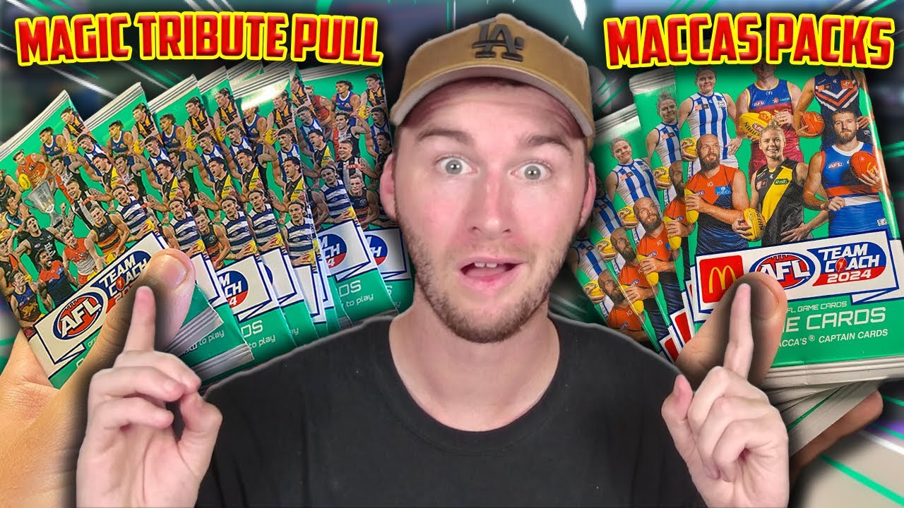 MACCAS PACKS AND MAGIC TRIBUTES! 9 MORE PACKS OF TEAMCOACH 2024!