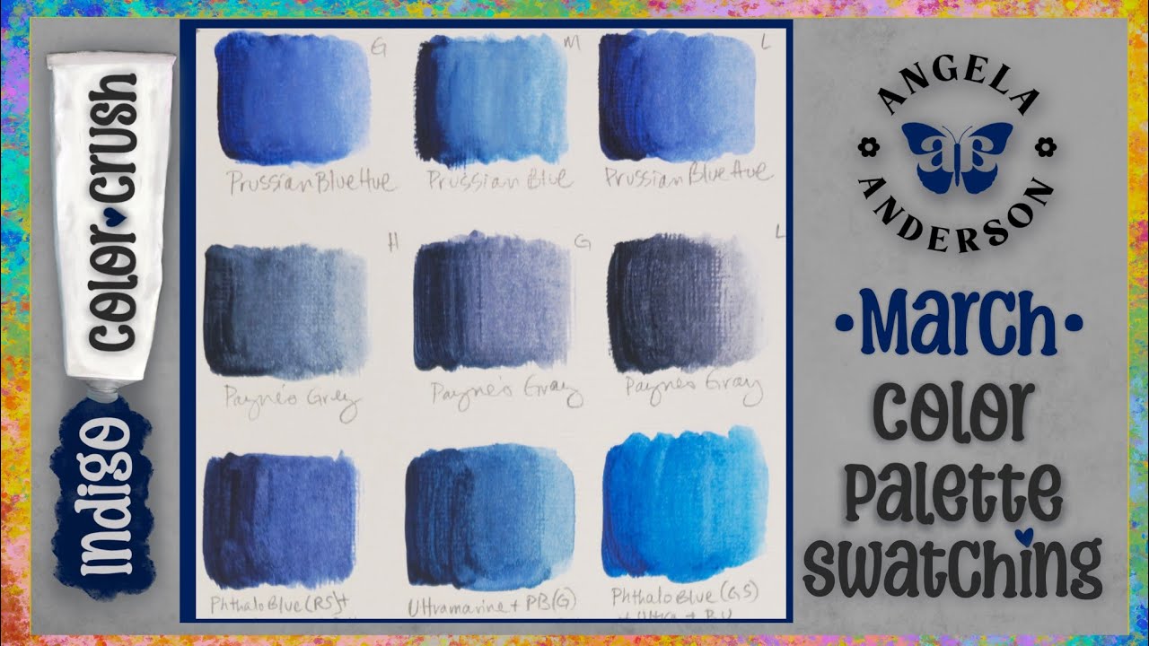Indigo Color Study - March - Color Crush 2026
