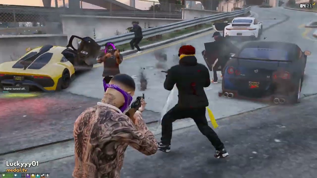 |Pma-rp| Ballas Vs Vagos pt2 (unreleased videos)