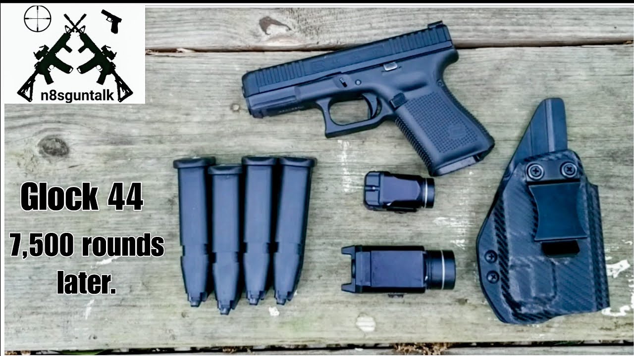 Glock 44 (7,500 rounds later)