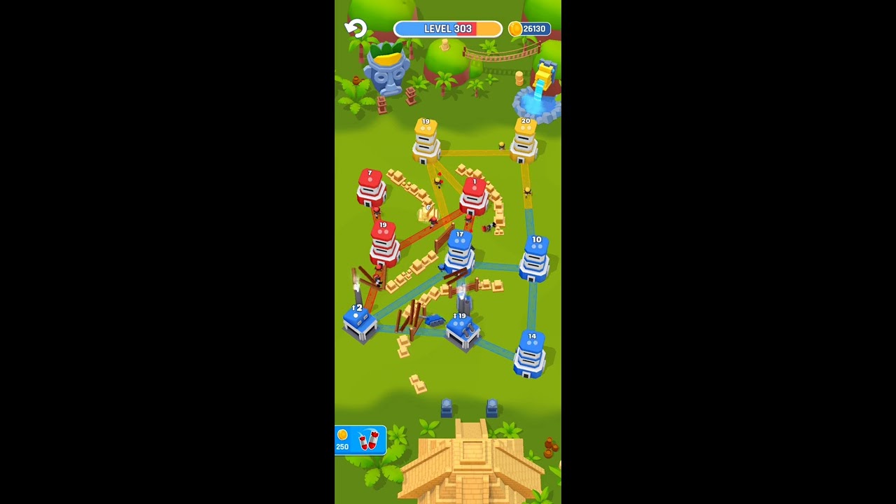 Tower War - Level 301-310 - Gameplay - 2022