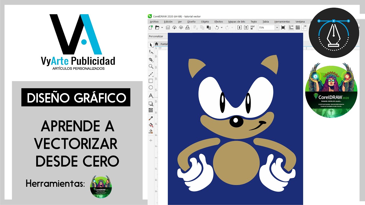 ¡Aprende a vectorizar en Corel draw!